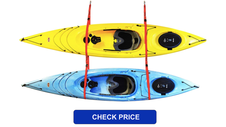 triple kayak storage system