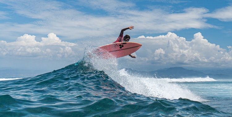 surfing air