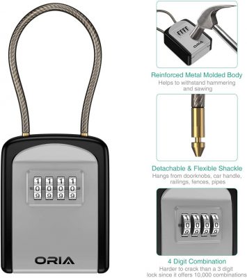 Amir key lockbox features